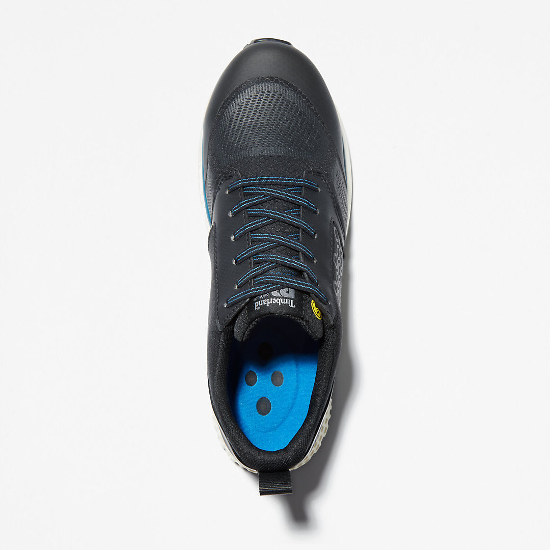 Timberland Mens Timberland PRO® Reaxion Work Shoe for Men in Black/Blue