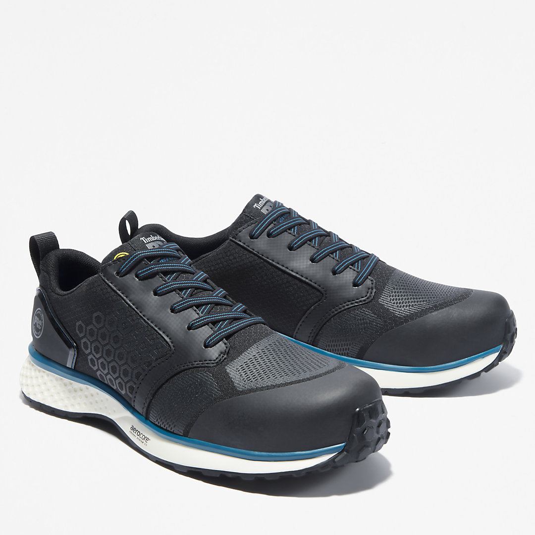Timberland Mens Timberland PRO® Reaxion Work Shoe for Men in Black/Blue