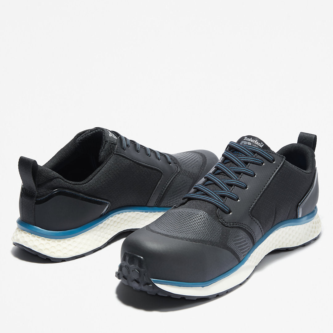 Timberland Mens Timberland PRO® Reaxion Work Shoe for Men in Black/Blue