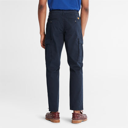 Timberland Mens Core Twill Cargo Pants for Men in Navy