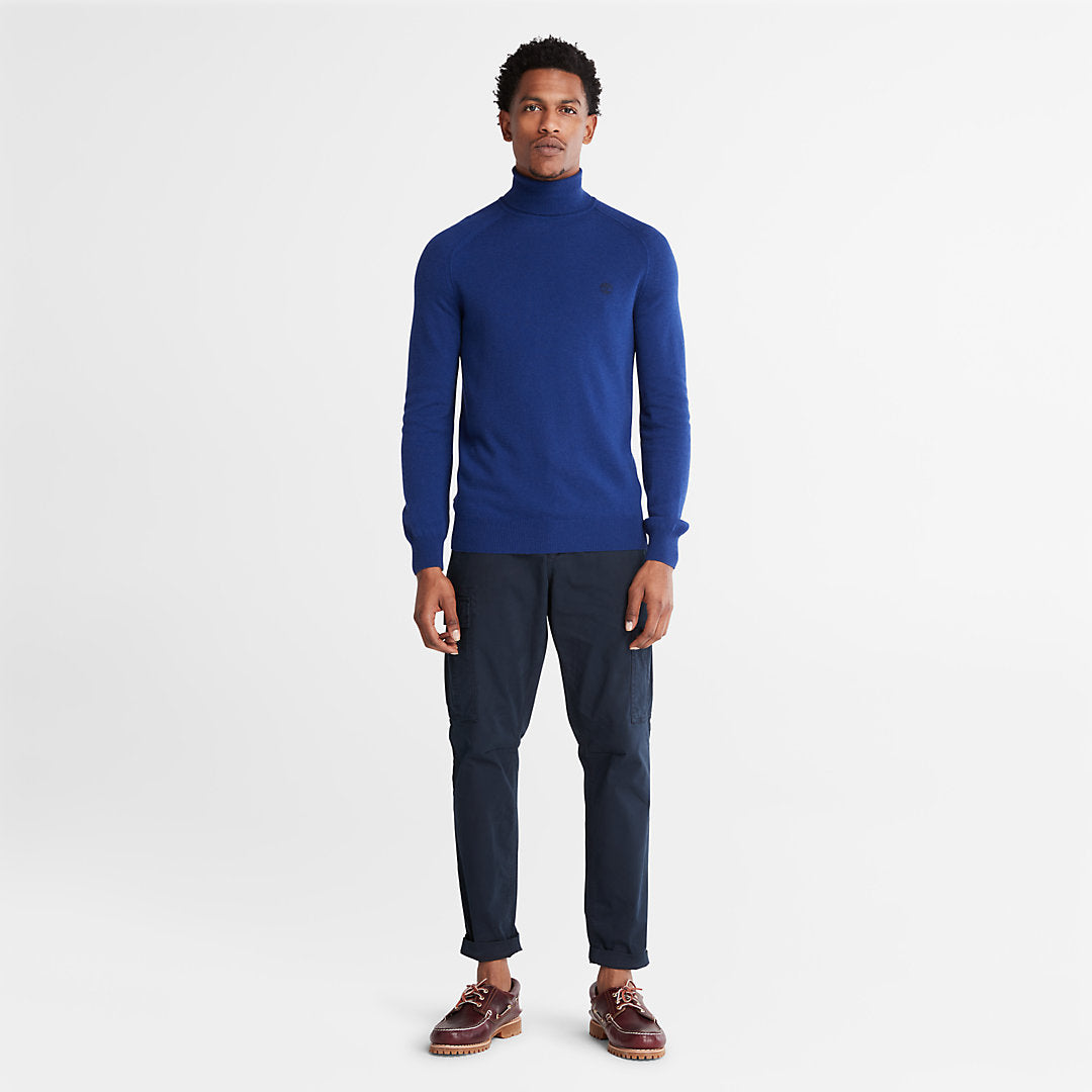 Timberland Mens Core Twill Cargo Pants for Men in Navy
