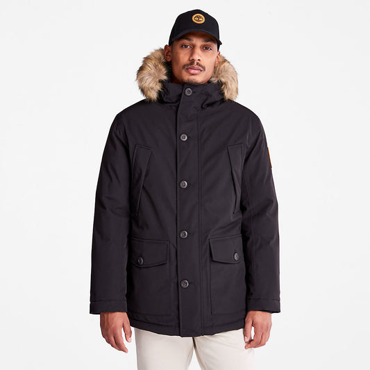 Timberland Mens Scar Ridge Parka for Men in Black