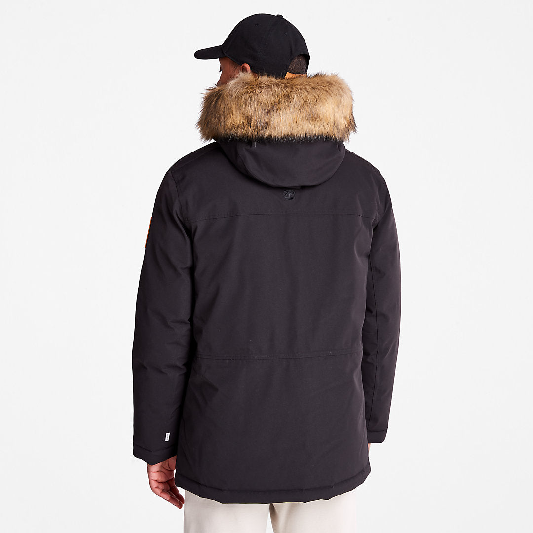 Timberland Mens Scar Ridge Parka for Men in Black