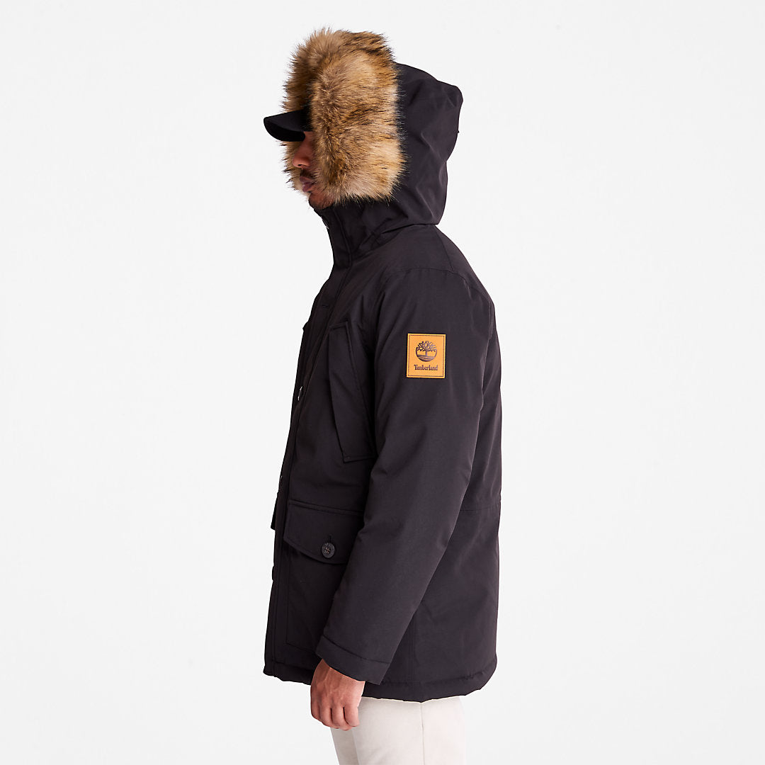 Timberland Mens Scar Ridge Parka for Men in Black