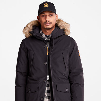 Timberland Mens Scar Ridge Parka for Men in Black