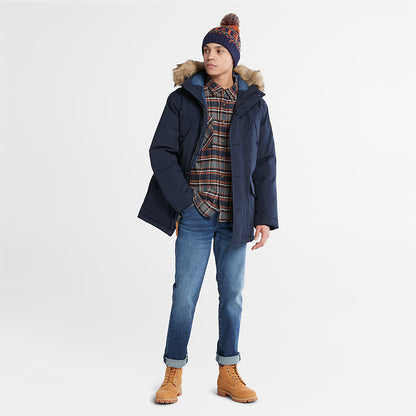 Timberland Mens Scar Ridge Parka for Men in Navy