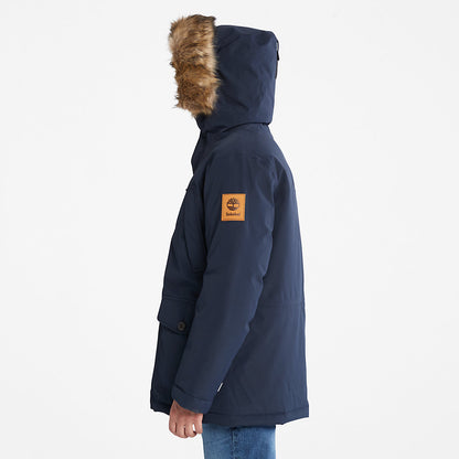 Timberland Mens Scar Ridge Parka for Men in Navy