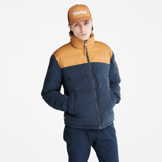 Timberland Mens Welch Mountain Puffer Jacket for Men in Navy