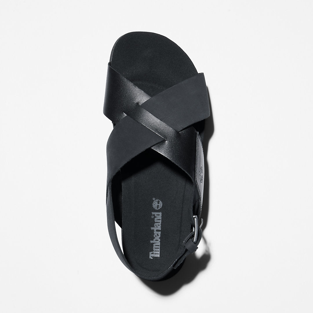 Timberland Womens Santa Monica Sunrise Sandal for Women in Black