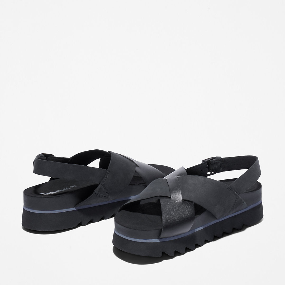 Timberland Womens Santa Monica Sunrise Sandal for Women in Black