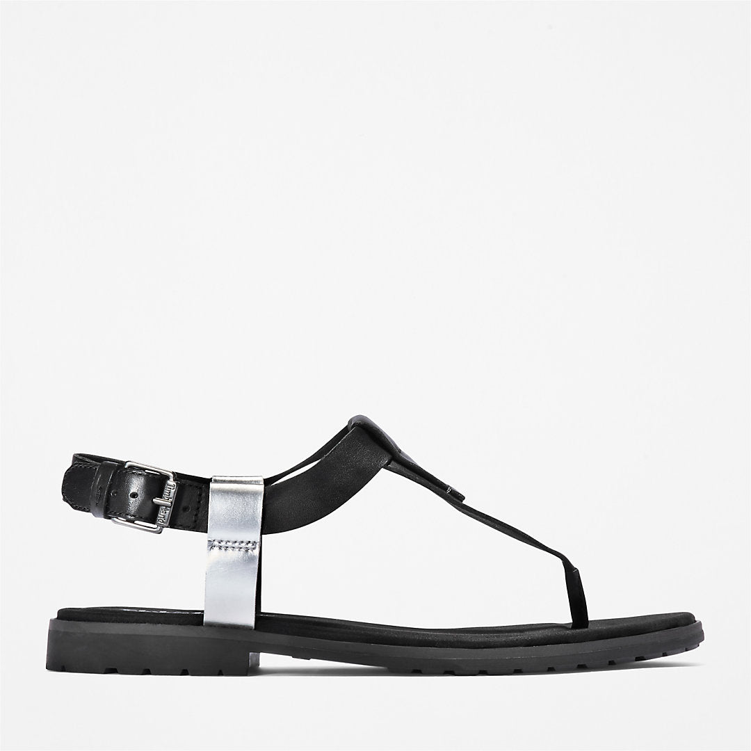 Timberland Womens Chicago Riverside Thong Sandal for Women in Black
