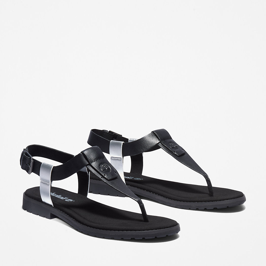 Timberland Womens Chicago Riverside Thong Sandal for Women in Black