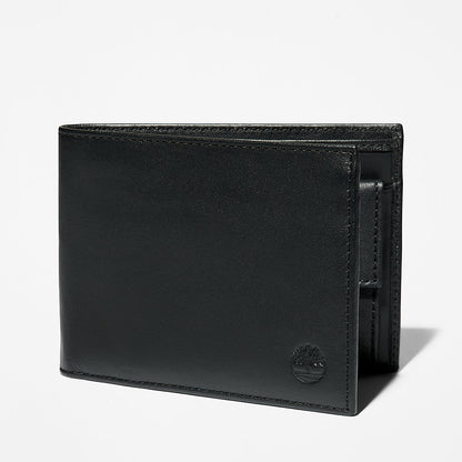 Timberland Mens Kittery Point Wallet for Men in Black