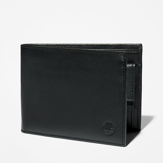 Timberland Mens Kittery Point Wallet for Men in Black