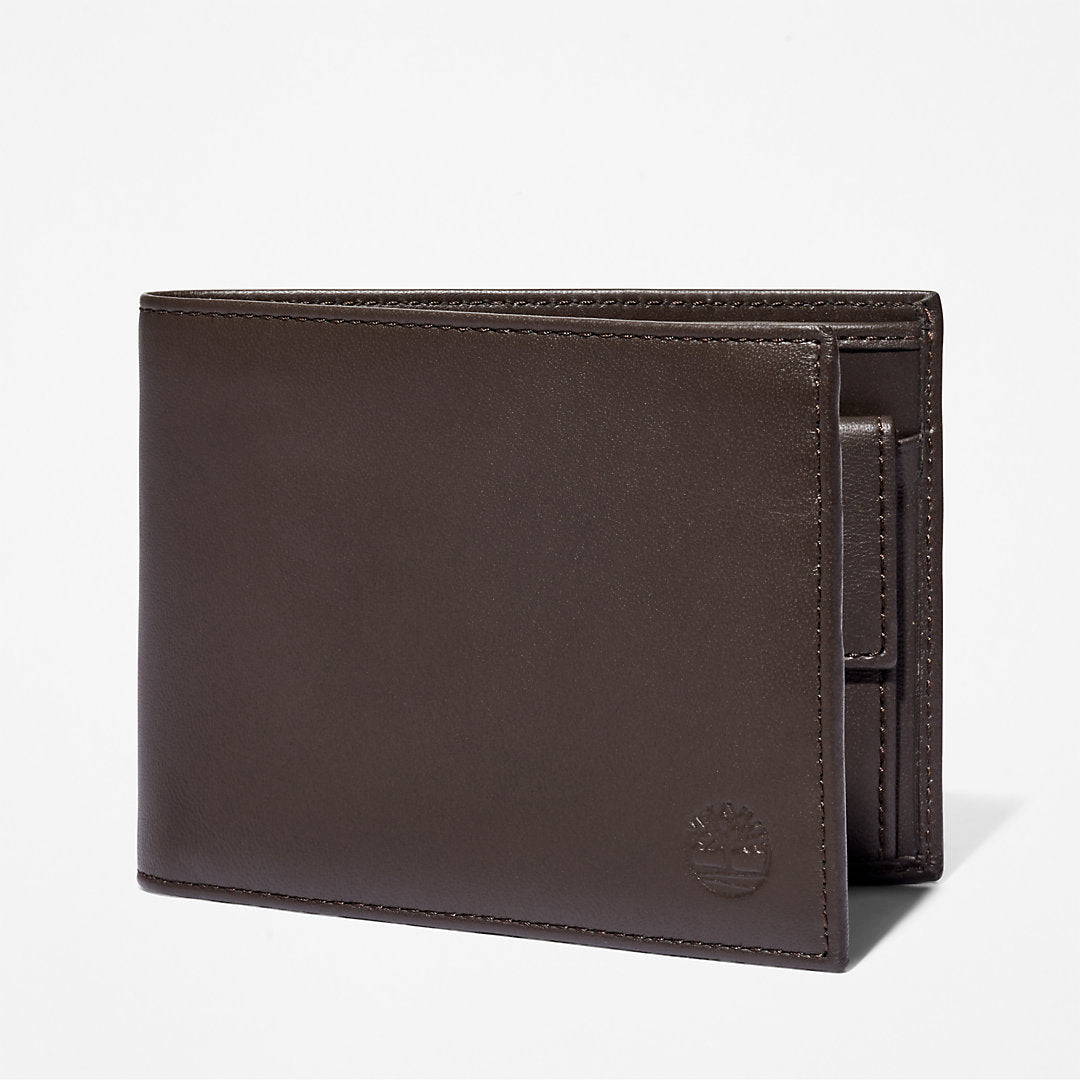 Timberland Mens Kittery Point Wallet for Men in Brown