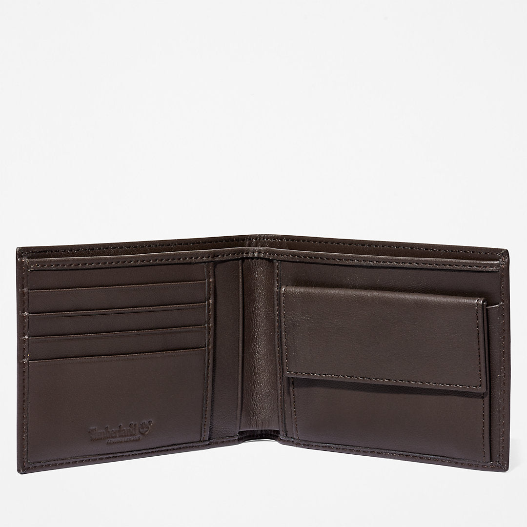 Timberland Mens Kittery Point Wallet for Men in Brown