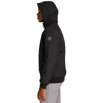 Timberland Mens Sailor Bomber Jacket for Men in Black