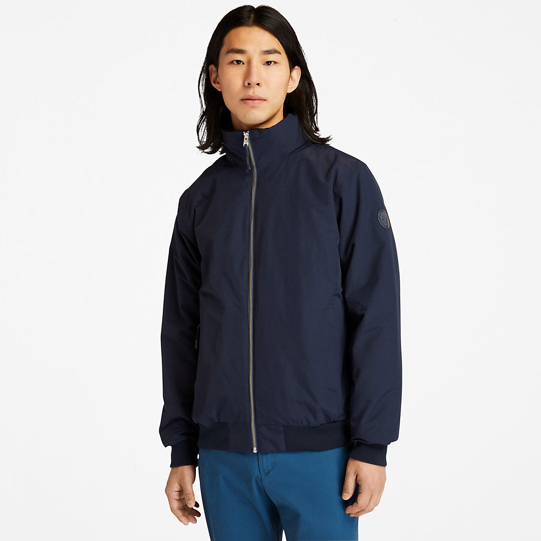 Timberland Mens Sailor Bomber Jacket for Men in Navy