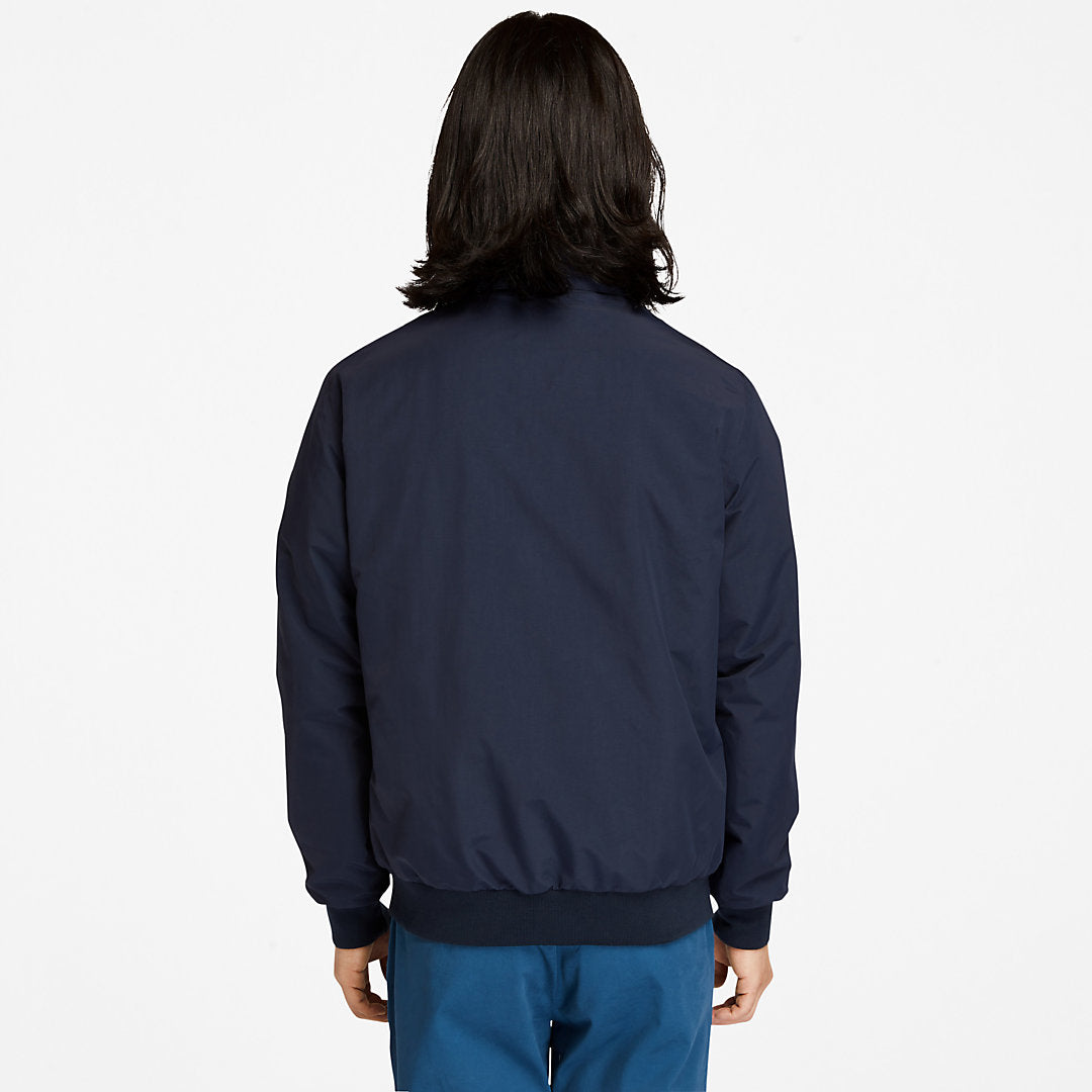 Timberland Mens Sailor Bomber Jacket for Men in Navy