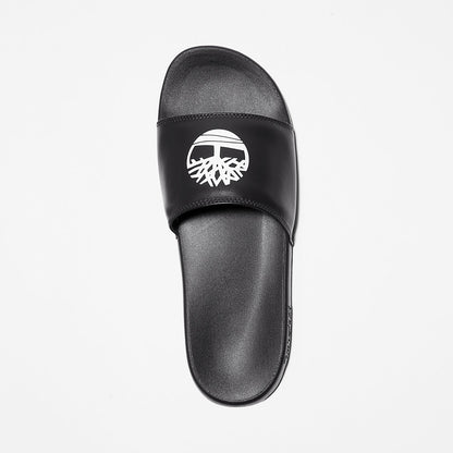 Timberland Mens Playa Sands Slide Sandal for Men in Black