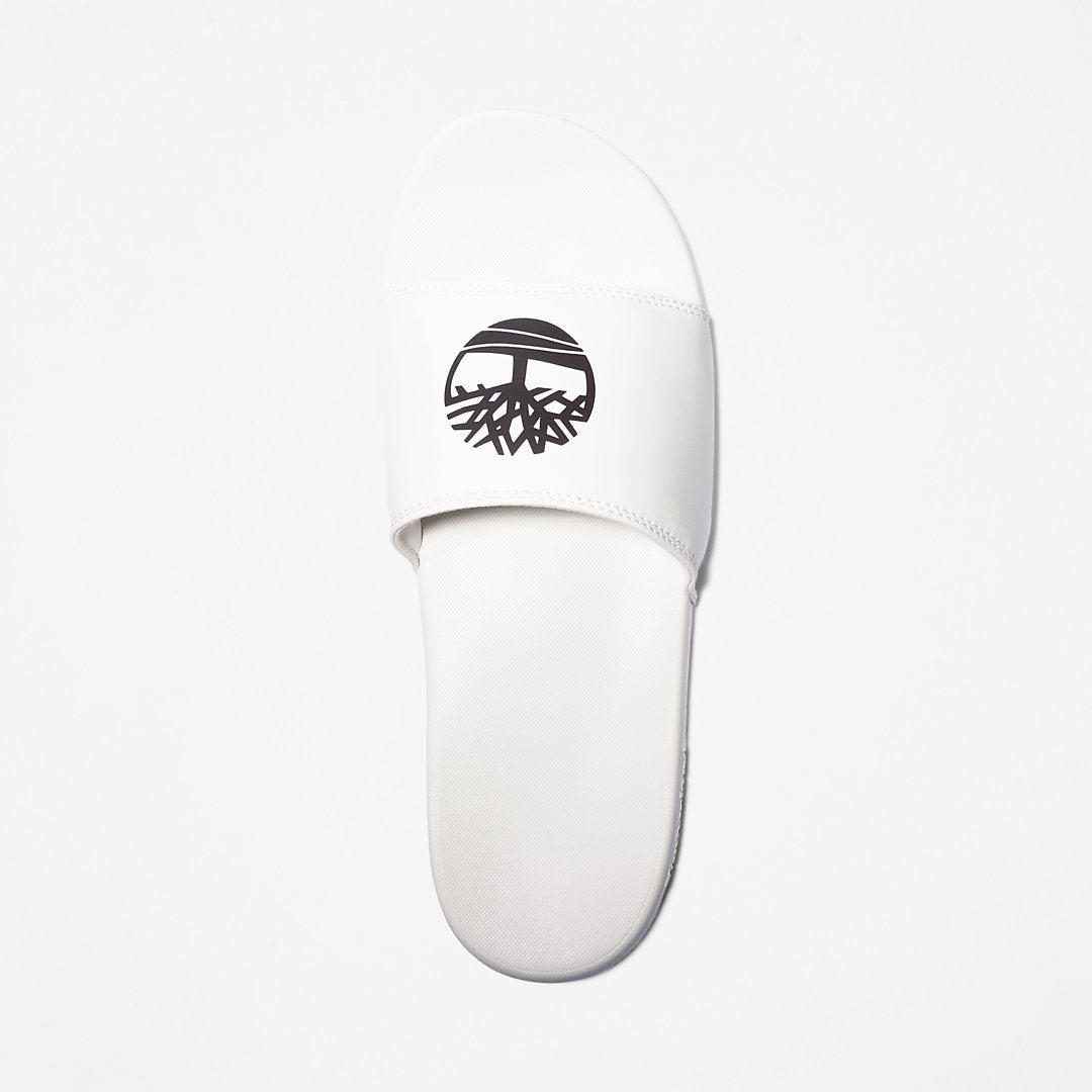 Timberland Mens Playa Sands Slide Sandal for Men in White