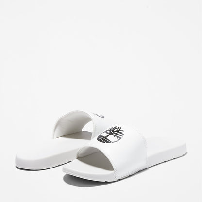 Timberland Mens Playa Sands Slide Sandal for Men in White