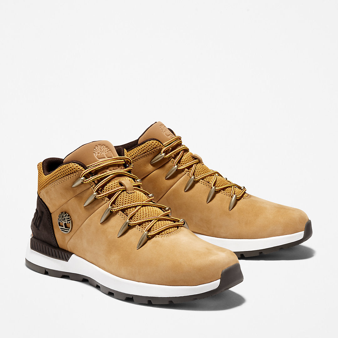 Timberland Mens Sprint Trekker Hiking Boot for Men in Yellow
