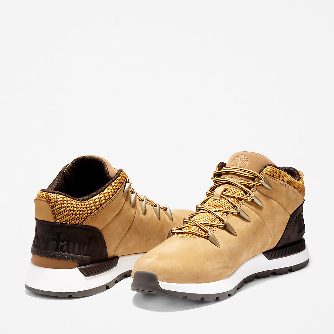 Timberland Mens Sprint Trekker Hiking Boot for Men in Yellow