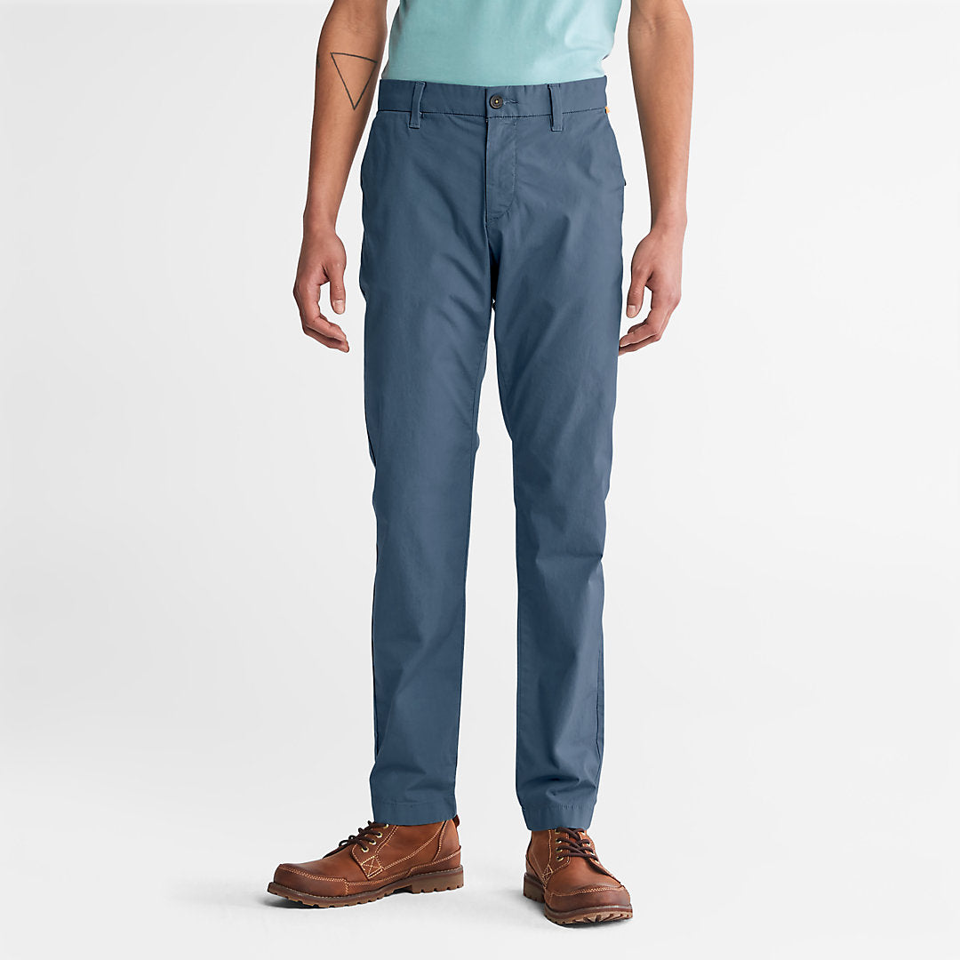 Timberland Mens Sargent Lake Stretch Chinos for Men in Blue