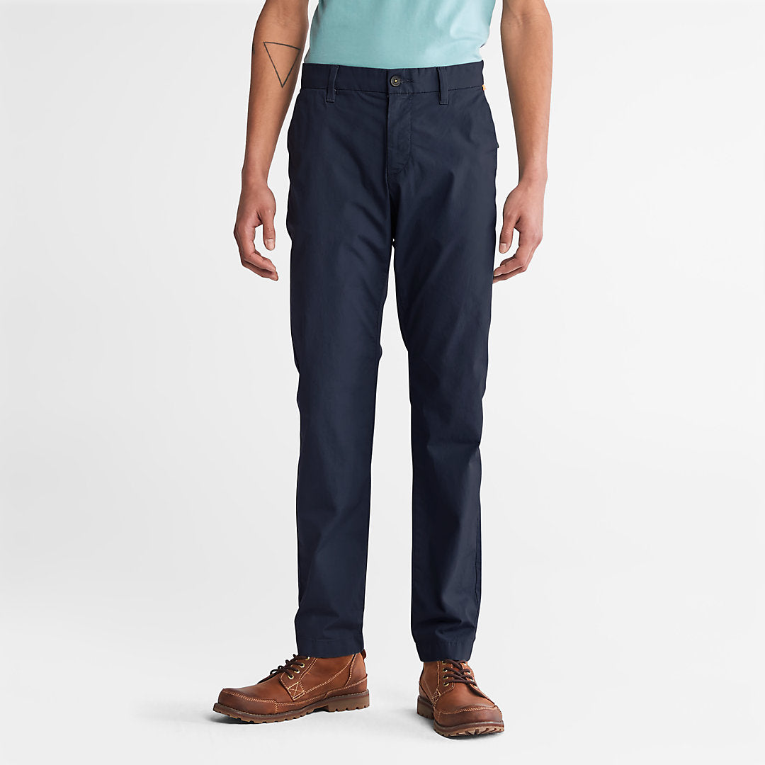 Timberland Mens Sargent Lake Stretch Chinos for Men in Navy