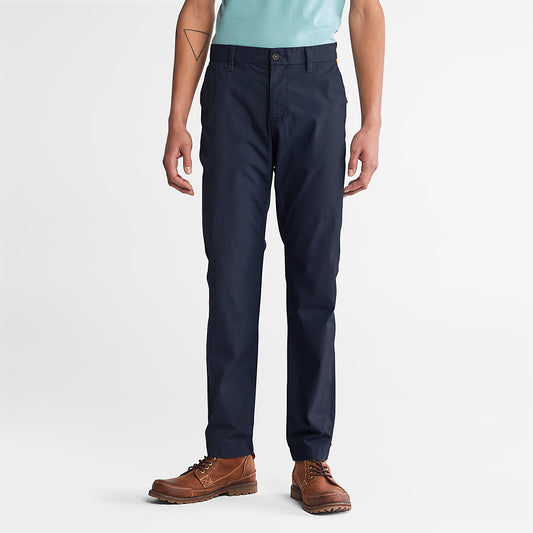 Timberland Mens Sargent Lake Stretch Chinos for Men in Navy