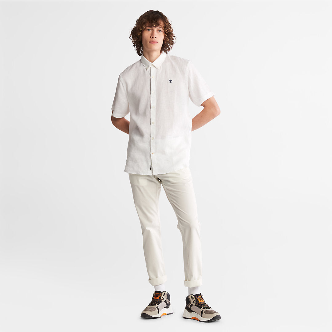 Timberland Mens Sargent Lake Super-Lightweight Chinos for Men in White