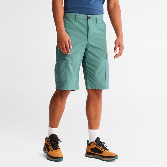 Timberland Mens Outdoor Heritage Cargo Shorts for Men in Green