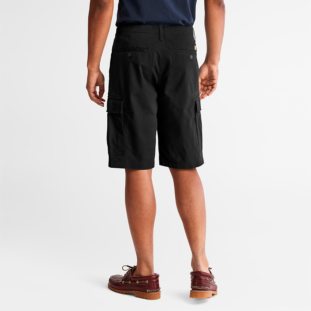 Timberland Mens Cargo Shorts for Men in Black