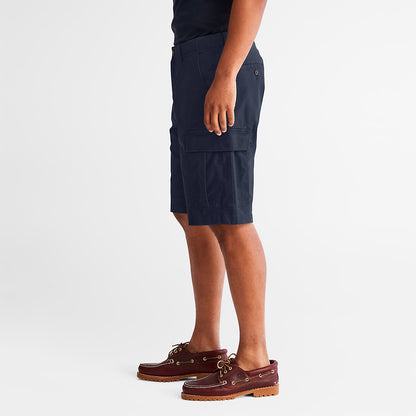 Timberland Mens Cargo Shorts for Men in Navy