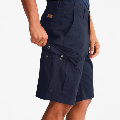 Timberland Mens Cargo Shorts for Men in Navy