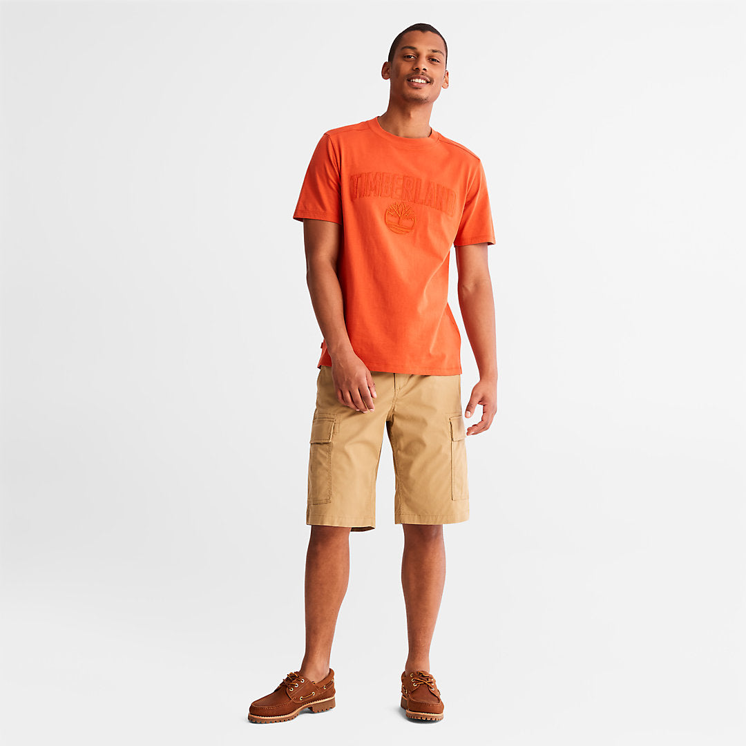 Timberland Mens Cargo Shorts for Men in Khaki