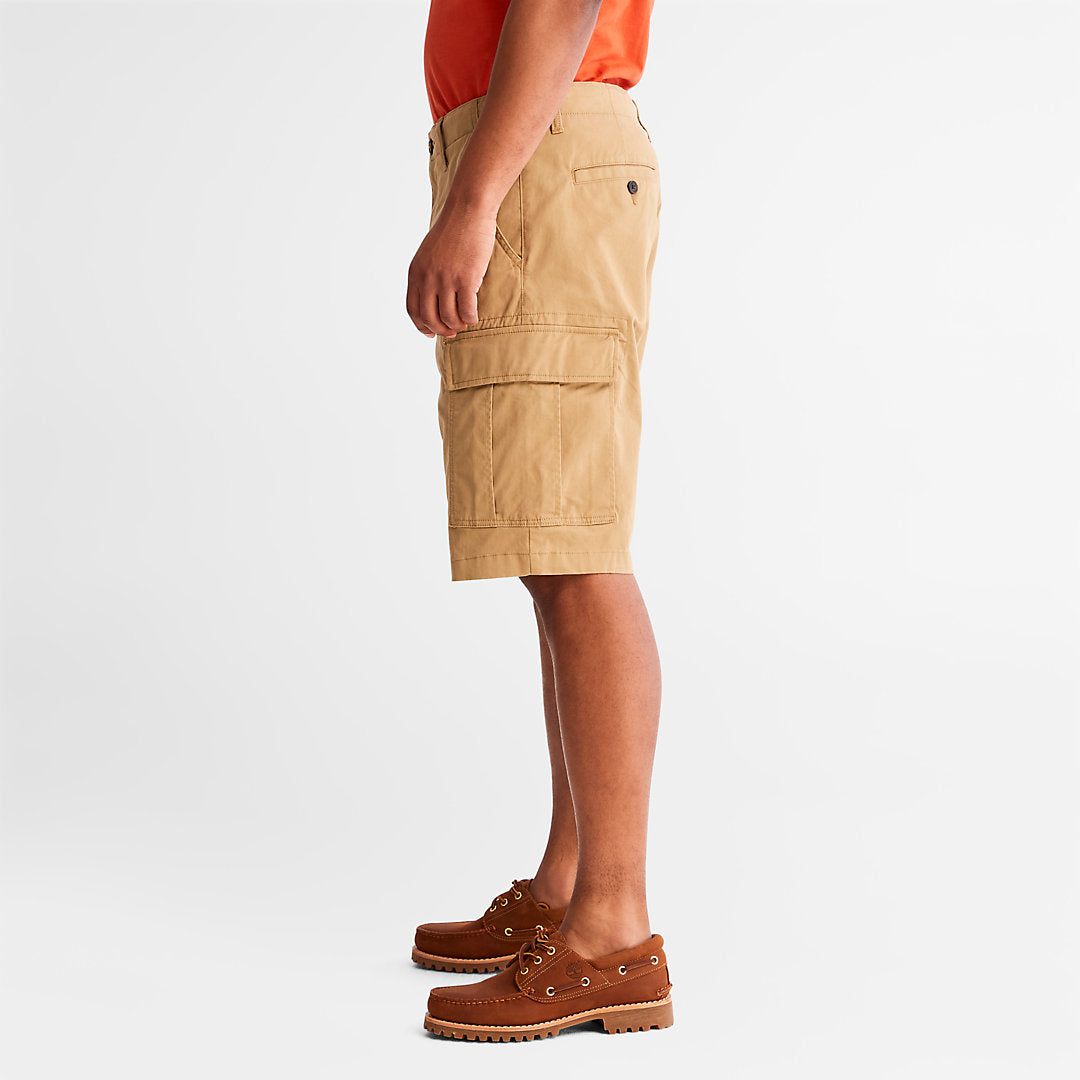 Timberland Mens Cargo Shorts for Men in Khaki