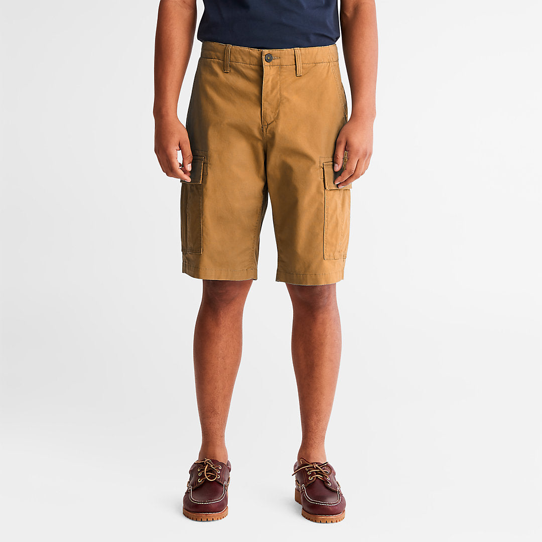 Timberland Mens Cargo Shorts for Men in Dark Yellow
