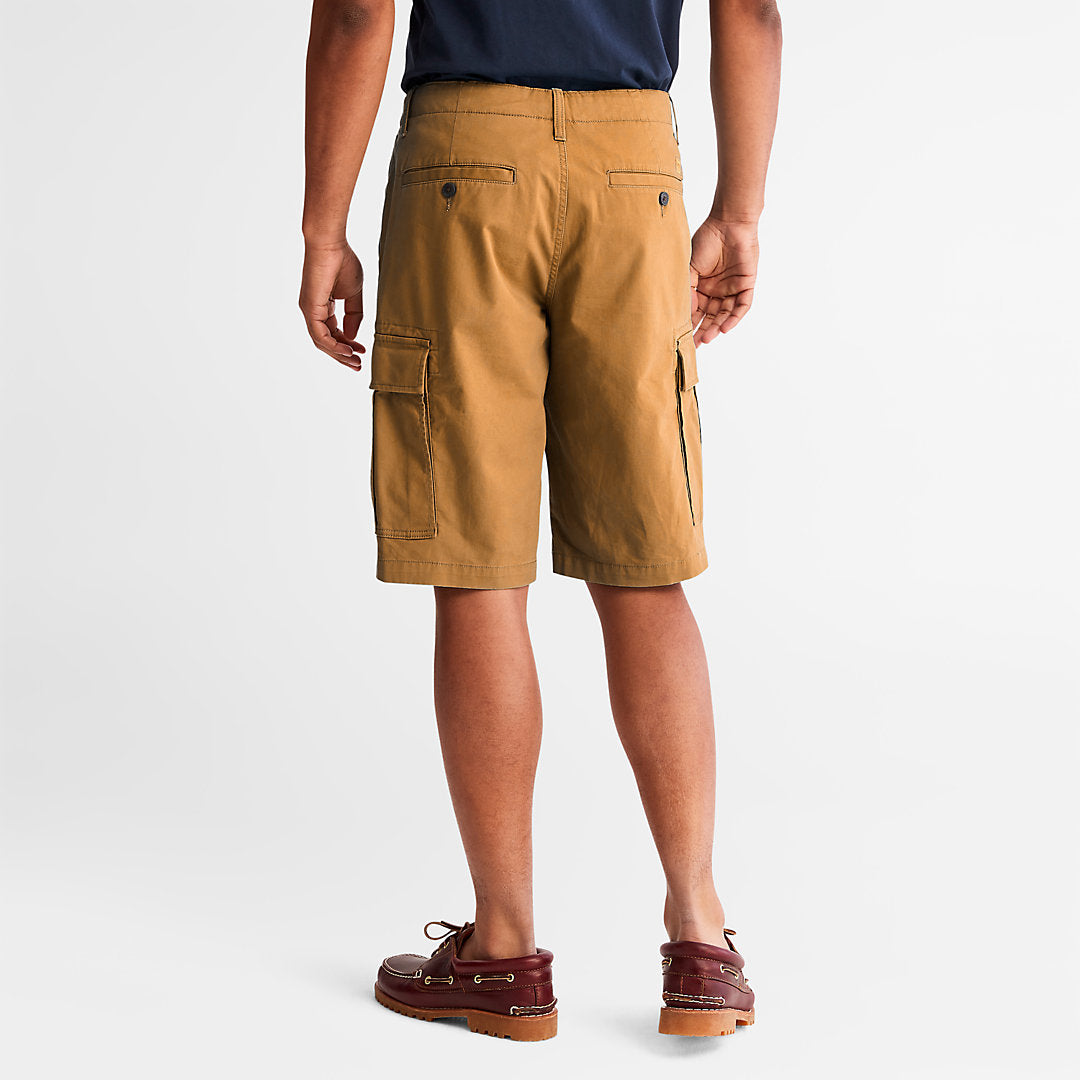Timberland Mens Cargo Shorts for Men in Dark Yellow