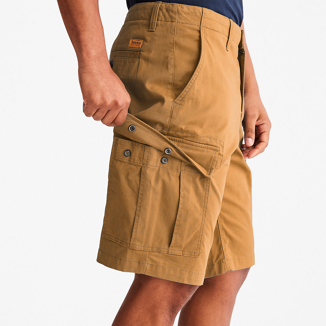 Timberland Mens Cargo Shorts for Men in Dark Yellow