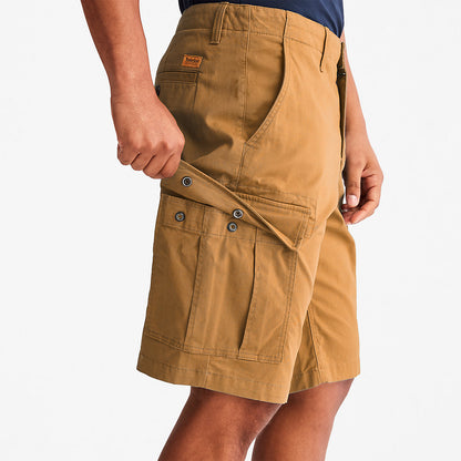 Timberland Mens Cargo Shorts for Men in Dark Yellow