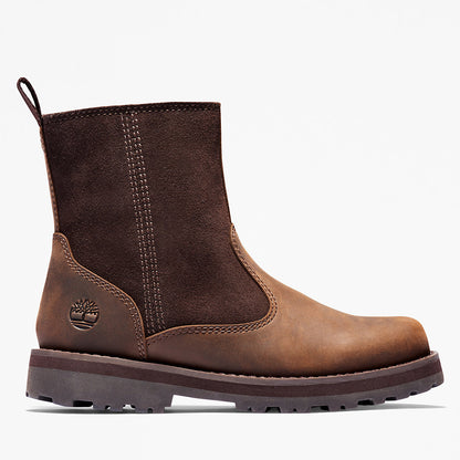 Timberland Kids Courma Kid Lined Boot for Youth in Dark Brown