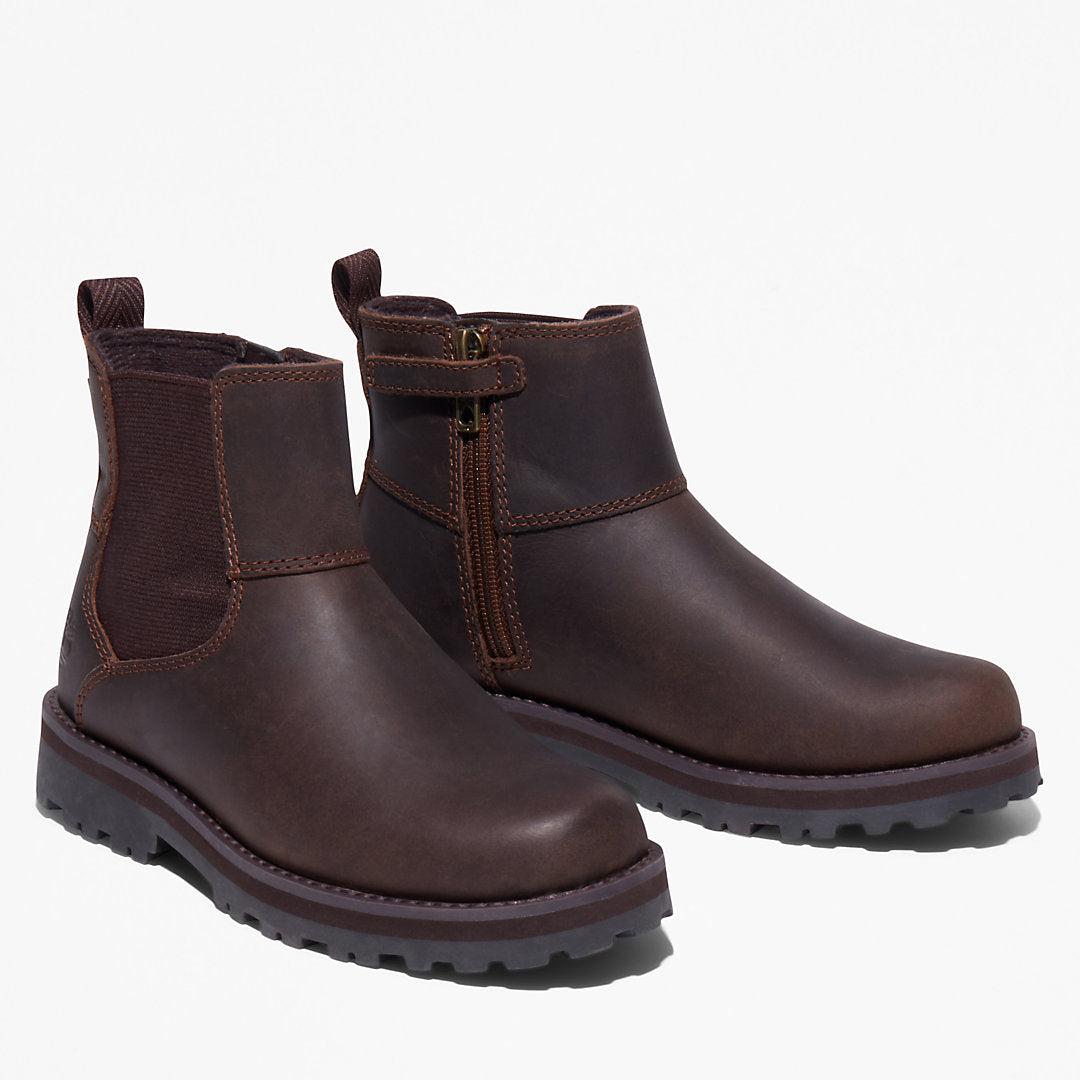 Timberland Kids Courma Kid Chelsea Boot for Youth in Dark Brown