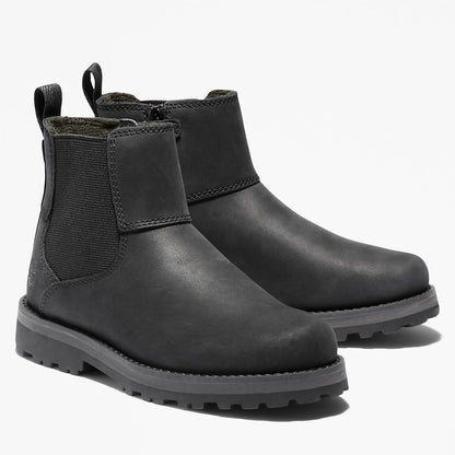 Timberland Kids Courma Kid Chelsea Boot for Youth in Black