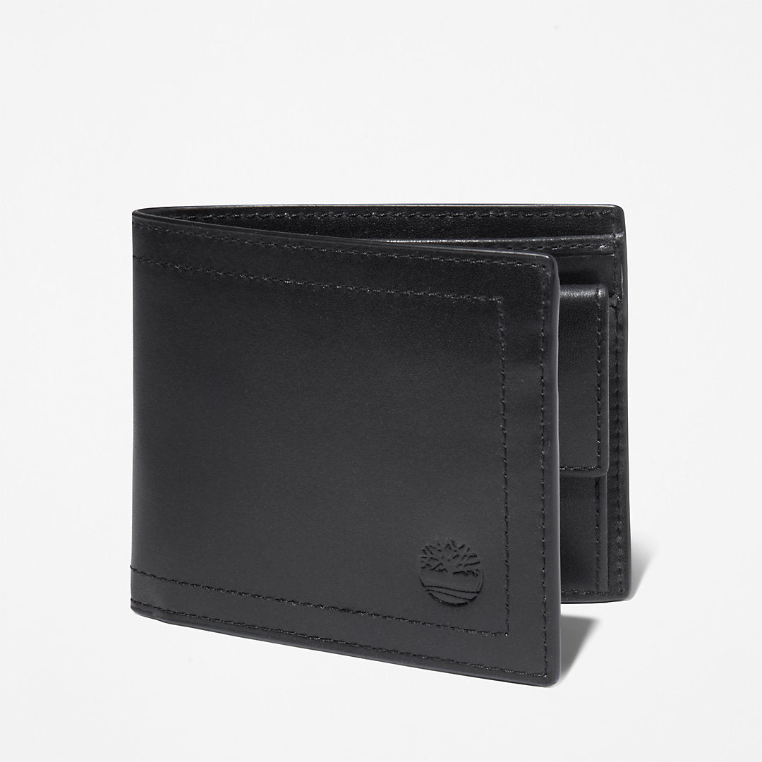 Timberland Mens Garwin Wallet for Men in Black