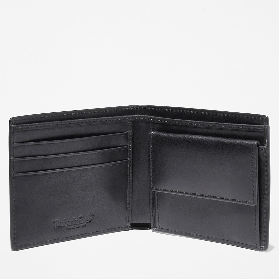 Timberland Mens Garwin Wallet for Men in Black