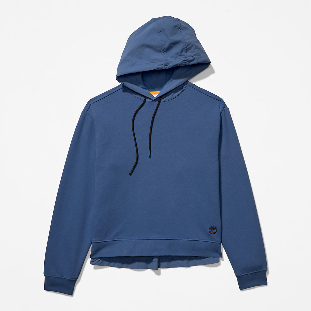 Timberland Womens Solid-colour Hoodie for Women in Blue