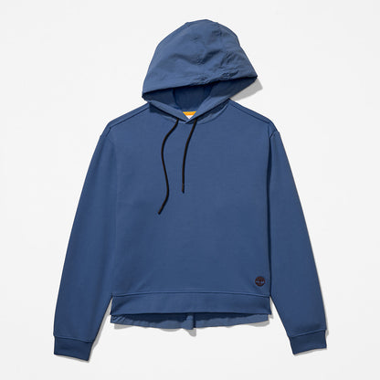 Timberland Womens Solid-colour Hoodie for Women in Blue