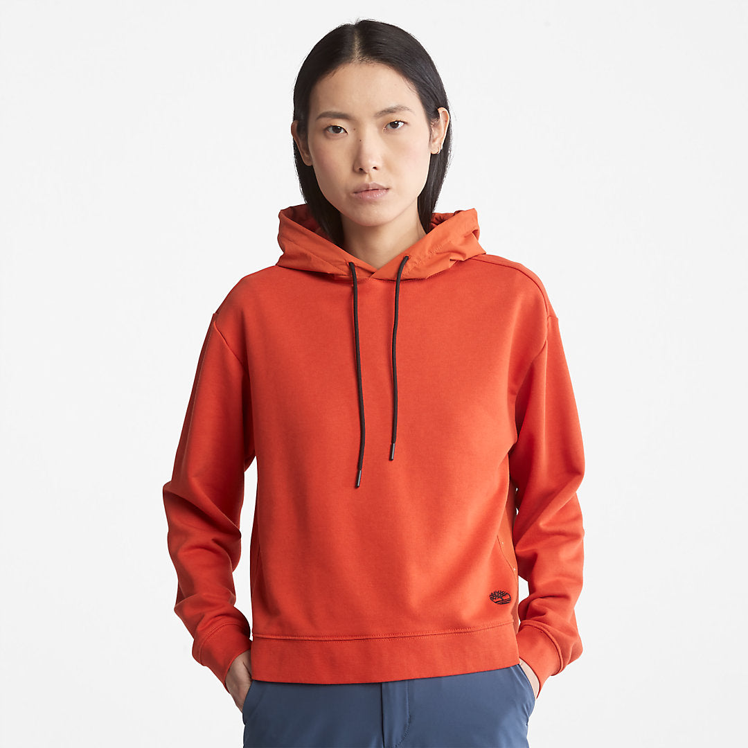 Timberland Womens Solid-colour Hoodie for Women in Orange